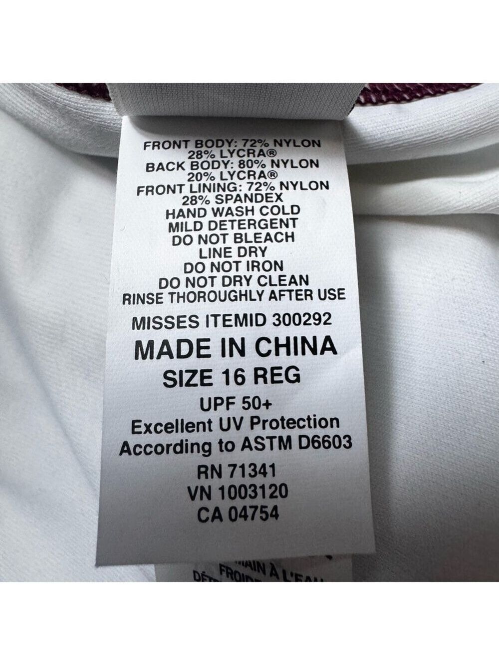 L.L. Bean Shaping Swimwear Tankini Top Print size 16 - Picture 8 of 11